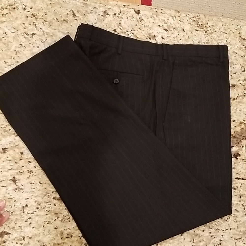 Perry Ellis Portfolio Men's Pinstripe Suit Pant
